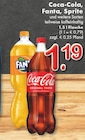 Aktuelles Coca-Cola, Fanta, Sprite Angebot bei TOP Getränke in Rheda-Wiedenbrück ab 1,19 €