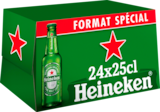 BIÈRE BLONDE HEINEKEN - HEINEKEN en promo chez Auchan Hypermarché Nancy à 15,50 €
