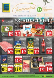 EDEKA Prospekt für Oelde mit 28 Seiten EDEKA Prospekt "Aktuelle Angebote" für Oelde, 28 Seiten, 24.08.2026 - 29.08.2026