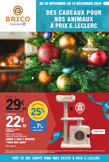 Prospectus E.Leclerc à Le Blanc, "DES CADEAUX POUR NOS ANIMAUX À PRIX E.LECLERC", 8 pages de promos valables du 26/11/2024 au 14/12/2024