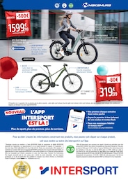 Prix et réduction Vélo Électrique dans le prospectus Intersport en cours Offre Vélo Électrique dans le catalogue Intersport du moment à la page 5