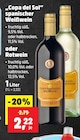 spanischer Weißwein von Copa del Sol für 2,22 € bei Thomas Philipps im Angebot spanischer Weißwein von Copa del Sol im aktuellen Thomas Philipps Prospekt