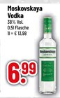 Vodka im Angebot bei Trinkgut in Ingolstadt Vodka Angebote von Moskovskaya bei Trinkgut Ingolstadt für 6,99 €