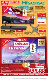 Flachbildfernseher im Kaufland Prospekt in Leverkusen Aktueller Kaufland Prospekt mit Flachbildfernseher, "Hier bin ich richtig", Seite 51