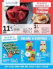 Catalogue Supermarchés E.Leclerc en cours à Chamouilley et alentours, "L'ARRIVAGE DE LA SEMAINE", 32 pages, 26/12/2024 - 31/12/2024