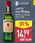 Irish Whiskey von JAMESON im aktuellen ALDI Nord Prospekt für 14,99 €