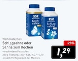 Schlagsahne Angebote von Weihenstephan bei Konsum Dresden für 1,29 €