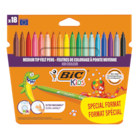 18 feutres de coloriage - BIC Kids en promo chez Stokomani Chalon-sur-Saône à 1,99 €