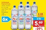 Fresh & Fruity Angebote von Lichtenauer bei Netto Marken-Discount Halberstadt für 1,29 €