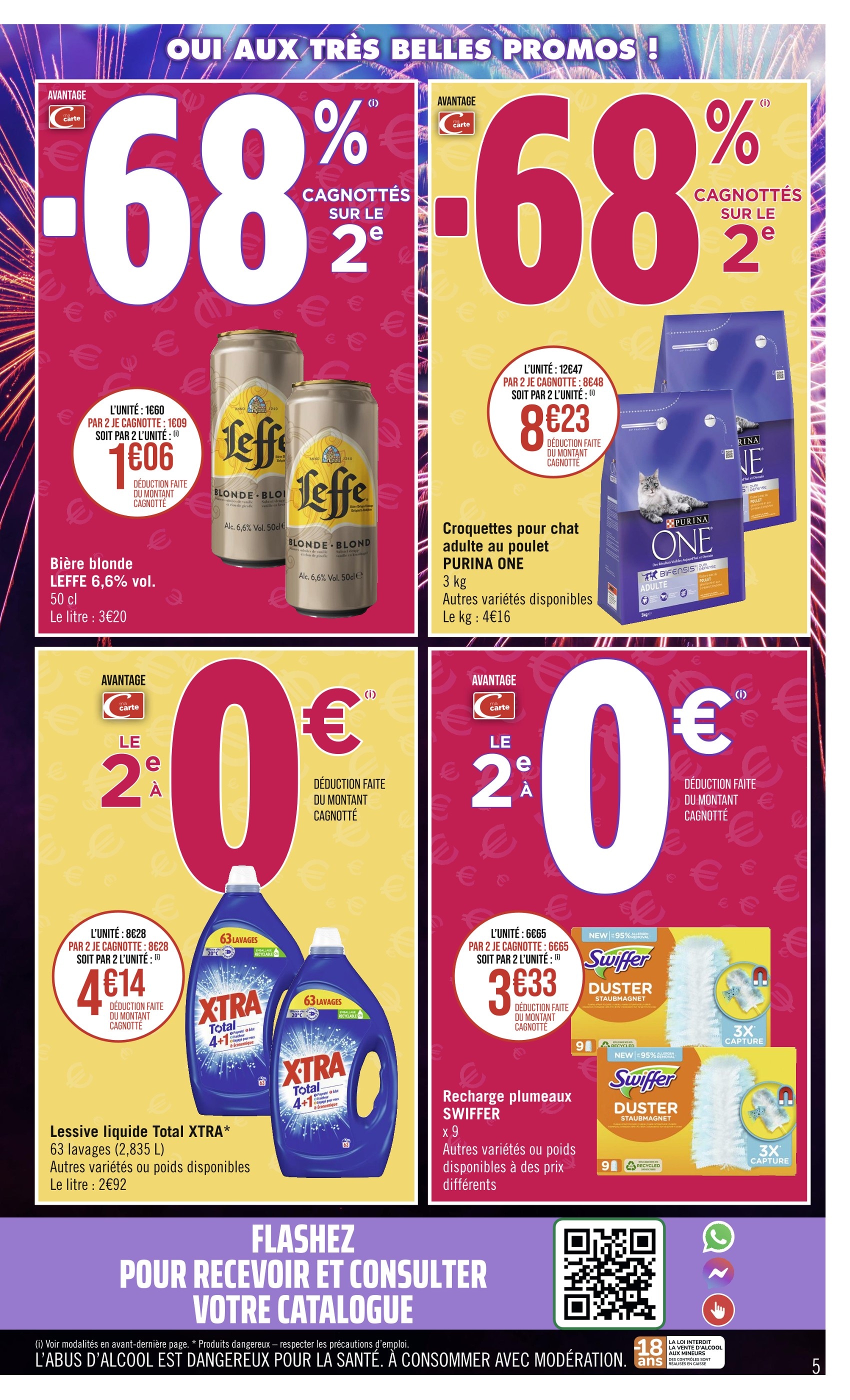 Promo Lessive liquide Total XTRA Carrefour : 31,8€