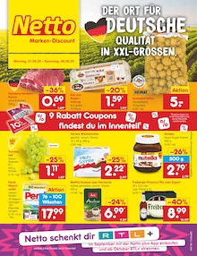 Netto Marken-Discount Prospekt der KW 36 "Aktuelle Angebote" Aktueller Netto Marken-Discount Prospekt "Aktuelle Angebote" Seite 1 von 63 Seiten