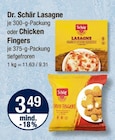 Aktuelle Pizza Angebote bei V-Markt in München Aktuelles Lasagne oder Chicken Fingers Angebot bei V-Markt in München ab 3,49 €