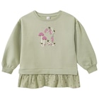 Ernstings family Nettetal - Mädchen Sweatshirt mit Volant Angebot im Prospekt Mädchen Sweatshirt mit Volant bei Ernstings family im Nettetal Prospekt für 15,99 €