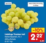 Aktuelles Lieblings Trauben hell Angebot bei Netto Marken-Discount in Nürnberg ab 2,22 €