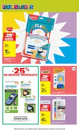 Prix et réduction Feutre Effaçable dans le prospectus Carrefour en cours Offre Feutre Effaçable dans le catalogue Carrefour du moment à la page 15