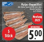 Matjes-Doppelfilet im Angebot bei EDEKA in Remscheid Matjes-Doppelfilet Angebote von MSC bei EDEKA Remscheid für 5,00 €