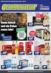Aktueller Getränkewelt Prospekt mit Krombacher, "DIE GETRÄNKEKÖNNER", Seite 1