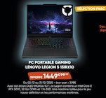 Pc portable gaming legion 5 15irx10 - LENOVO en promo chez Fnac Bastia à 1 449,99 €