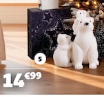 Décoration famille ours à poser en promo à 14,99 € chez Gifi Décoration famille ours à poser dans le catalogue Gifi
