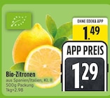 Bio-Zitronen von  im aktuellen EDEKA Prospekt für 1,29 €