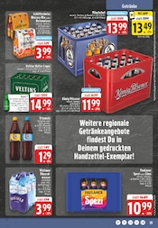 Aktueller EDEKA Prospekt mit Bier, "Aktuelle Angebote", Seite 19