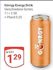 Aktuelle Energydrink Angebote bei GLOBUS in Jena Aktuelles Gönrgy Energy Drink Angebot bei GLOBUS in Jena ab 1,29 €