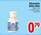 Aktuelle Kaffee Angebote bei EDEKA in Regensburg Aktuelles Kaffee-Milch Angebot bei EDEKA in Regensburg ab 0,79 €
