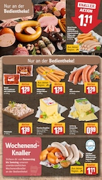 Mettwurst im REWE Prospekt Dein Markt auf S. 17