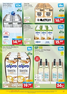 Milch im Netto Marken-Discount Prospekt "netto-online.de - Exklusive Angebote" mit 40 Seiten (Würzburg)