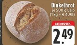 Dinkelbrot Angebote bei E center Neuss für 2,49 €
