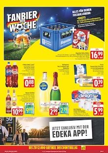 Cola im aktuellen EDEKA Prospekt (Erlangen) Cola im EDEKA Prospekt "Aktuelle Angebote" mit 28 Seiten (Erlangen)