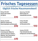 Frisches Tagesessen Angebote bei E center Filderstadt für 5,90 €