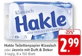 Toilettenpapier Klassisch im Angebot bei EDEKA in Heidelberg Toilettenpapier Klassisch Angebote von Hakle bei EDEKA Heidelberg für 2,99 €