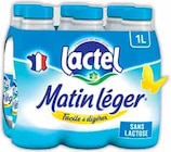 Lait Matin Léger UHT Demi-Écrémé - LACTEL - Intermarché à Boulogne-Billancourt Lait Matin Léger UHT Demi-Écrémé - LACTEL en promo chez Intermarché Boulogne-Billancourt à 7,31 €