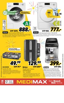 Waschmaschine im MEDIMAX Prospekt "ZEIT FÜR KNALLER ANGEBOTE" mit 8 Seiten (Lüneburg)