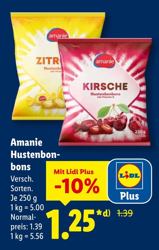 Hustenbonbons Kirsche