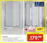 Duschkabine im Angebot bei Hellweg in Schwerte Duschkabine Angebote von VALBLUE bei Hellweg Schwerte für 179,99 €