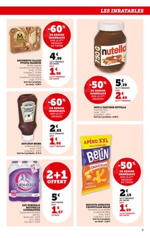 Promotion Magnum dans le prospectus Hyper U, valable du 16/07/2025 au 27/07/2025 Promo Magnum dans le catalogue Hyper U du moment à la page 5