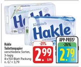 Toilettenpapier im Angebot bei EDEKA in Gera Toilettenpapier Angebote von Hakle bei EDEKA Gera für 2,79 €