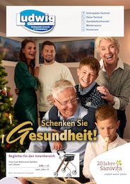 Aktueller Orthopädietechnik & Sanitätshaus Ludwig Inh. H.Ludwig/ A.Tresper-Dix GbR Sanitätshäuser Prospekt für Lichtenstein: Schenken Sie Gesundheit! mit 6} Seiten, 12.11.2025 - 31.01.2026