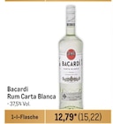 Rum Carta Blanca Angebote von Bacardi bei Metro Wolfsburg für 15,22 €