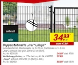 Doppelstabmatte "lvar"/"Hugo" Angebote bei toom Baumarkt Fürth für 32,99 €