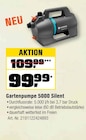 Gartenpumpe 5000 Silent im OBI Prospekt Gartenpumpe 5000 Silent von Gardena im aktuellen OBI Prospekt für 99,99 €
