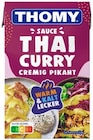 Les Sauces Thai Curry im Angebot bei REWE in Fürth Les Sauces Thai Curry Angebote von Thomy bei REWE Fürth für 0,99 €