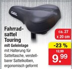 Fahrradsattel Touring Angebote von Gel bei Zimmermann Hofheim für 9,99 €