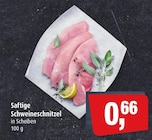 Saftige Schweineschnitzel bei Markant im Boizenburg Prospekt für 0,66 €
