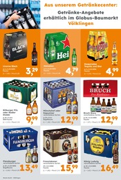 Bier im Globus-Baumarkt Prospekt in Sulzbach Aktueller Globus-Baumarkt Prospekt mit Bier, "Immer eine Idee besser", Seite 16