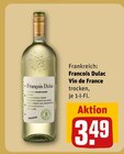 Vin de France im Angebot bei REWE in Karlsruhe Vin de France Angebote von Francois Dulac bei REWE Karlsruhe für 3,49 €