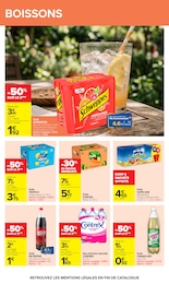 Prix et réduction Capri-Sun dans le prospectus Carrefour en cours Offre Capri-Sun dans le catalogue Carrefour du moment à la page 44