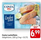 Lachsfilets im Angebot bei E center in Worms Lachsfilets Angebote von Costa bei E center Worms für 6,99 €